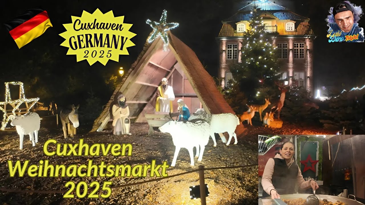 Cuxhaven Weihnachtsmarkt 2025 Walk🌏Cuxhaven / Germany✈️ 🇩🇪 - December 2025 - (4K Video)