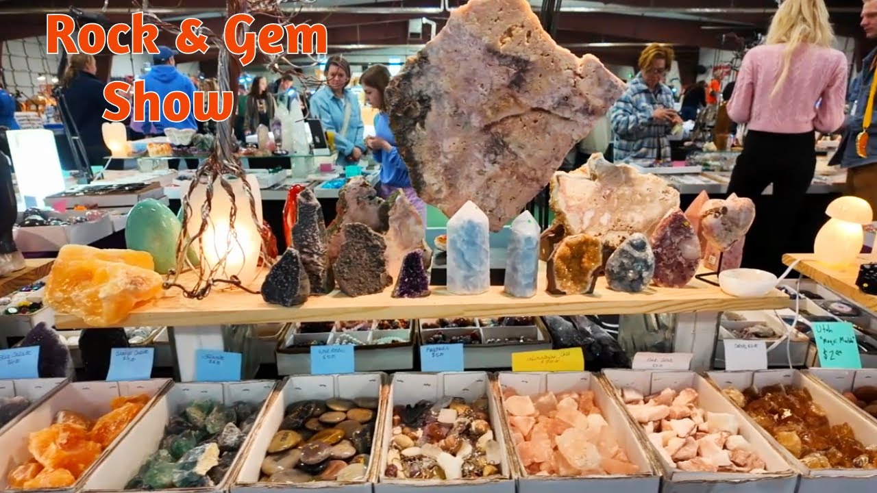 Utah's Dazzling Rock & Gem Show Adventures!
