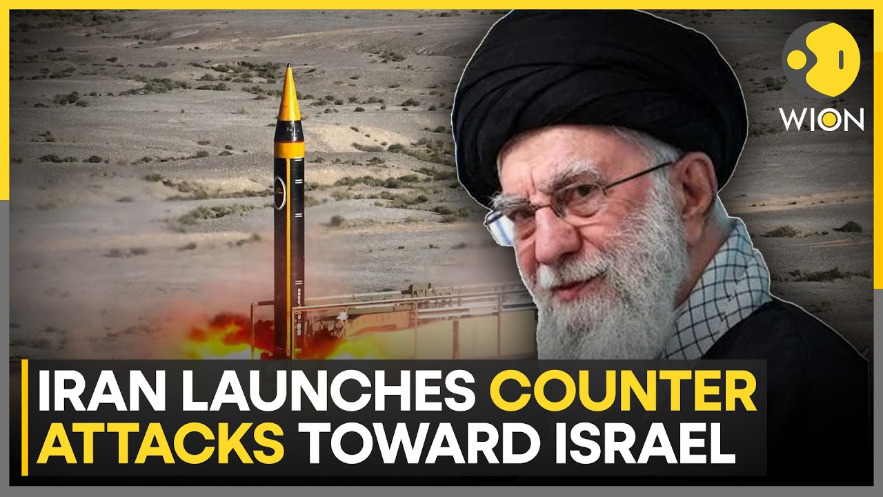 Israel-Iran War: Iran Begins Counter Strike, Launches Missiles Towards Israel | WION
