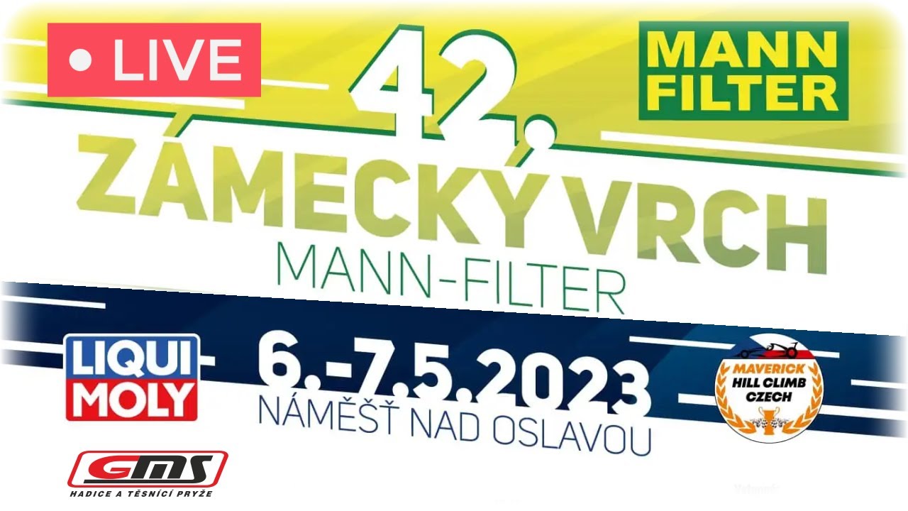 42.  Zámecký vrch MANN – FILTER, NÁMĚŠŤ NAD OSLAVOU 7. 5. 2023