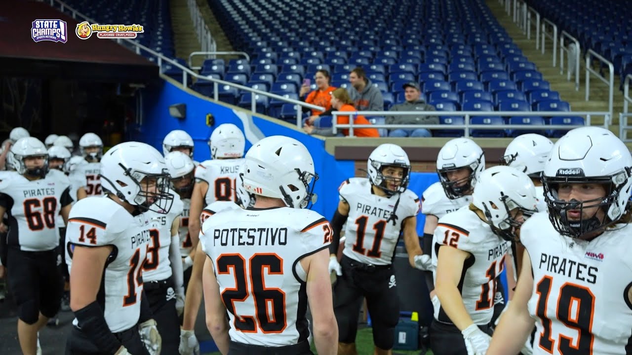 Harbor Beach vs. Hudson - 2025 Division 8 Football Final Highlights