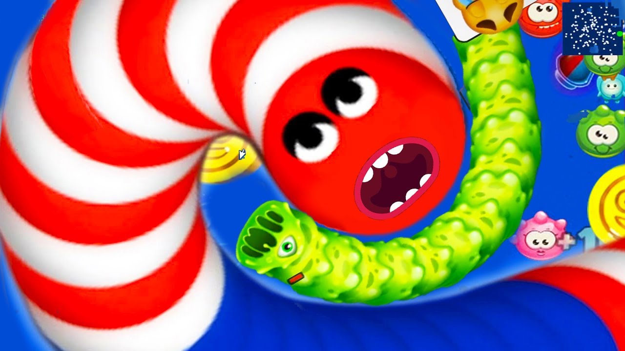 🐍 WORMATE ZONE.IO | Rắn Săn Mồi  - BIGGEST SNAKE | Epic Worms Zone Best Gameplay