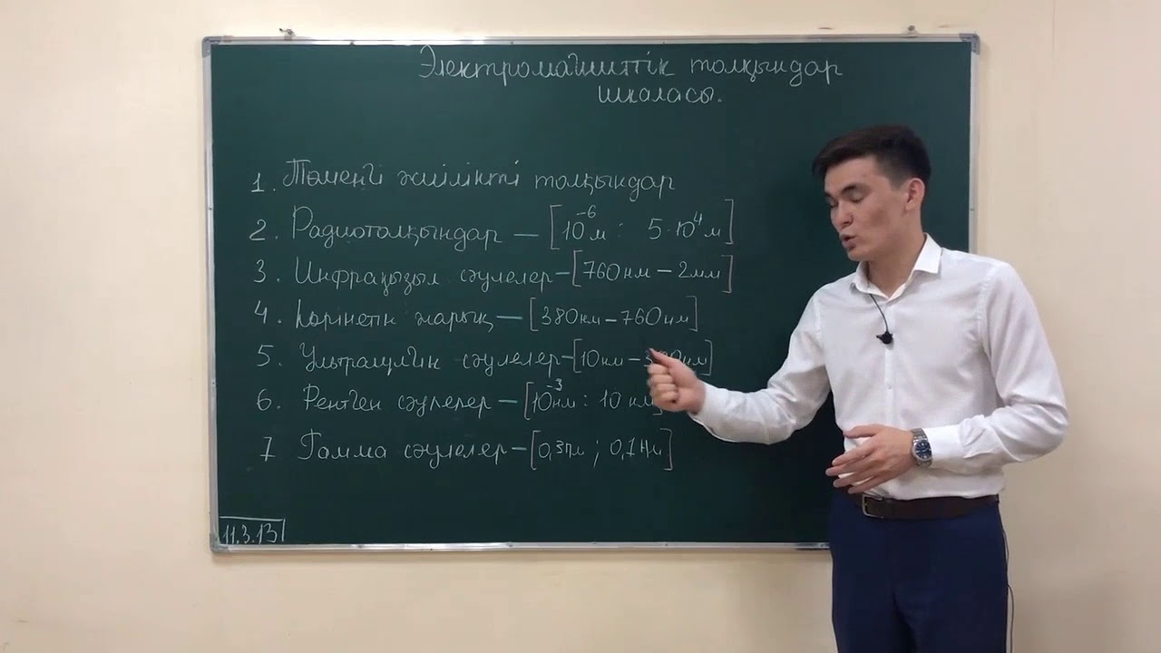 Электромагниттік толқындар шкаласы