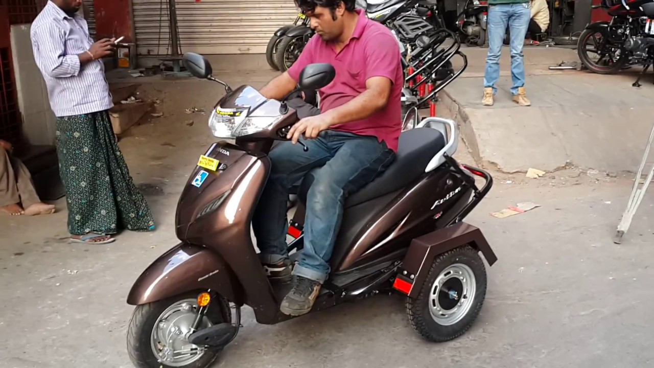 Honda Activa 5G handicapped side balance