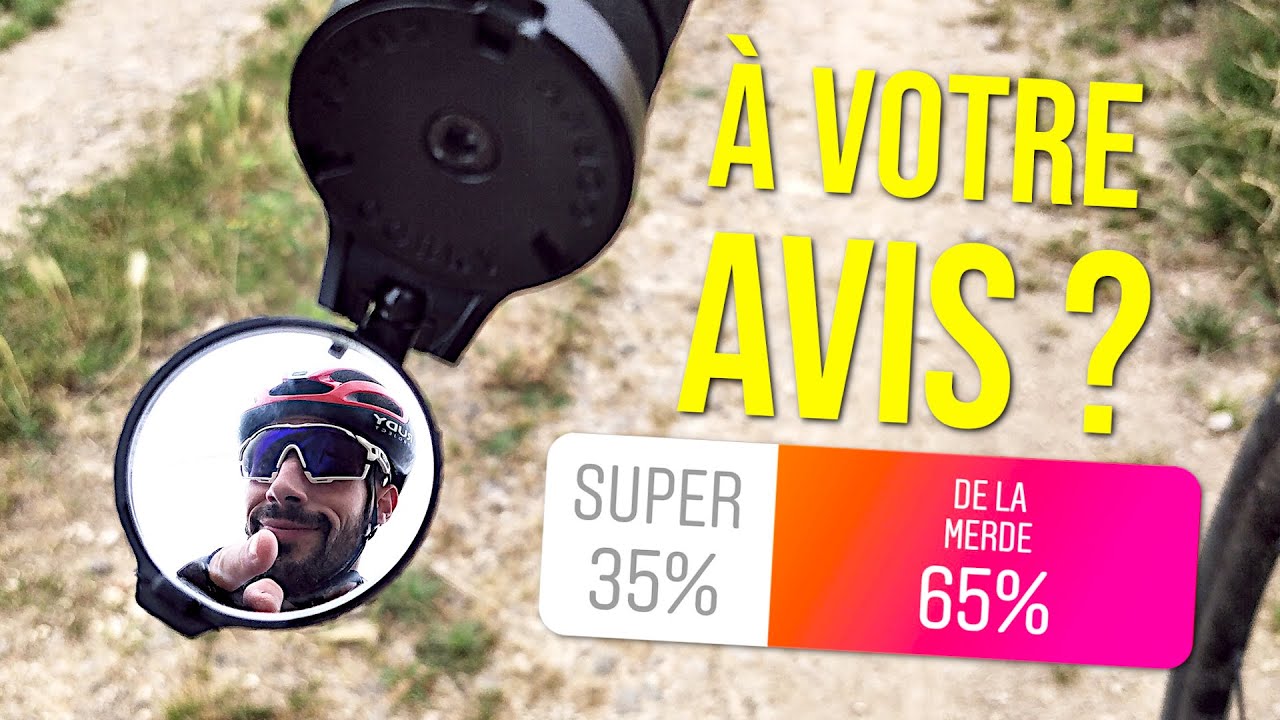 TEST du RÉTROVISEUR VÉLO CORKY by The Beam