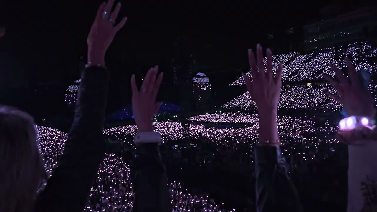Coldplay at Stanford Stadium June 1st 2025 Sky Full Of Stars