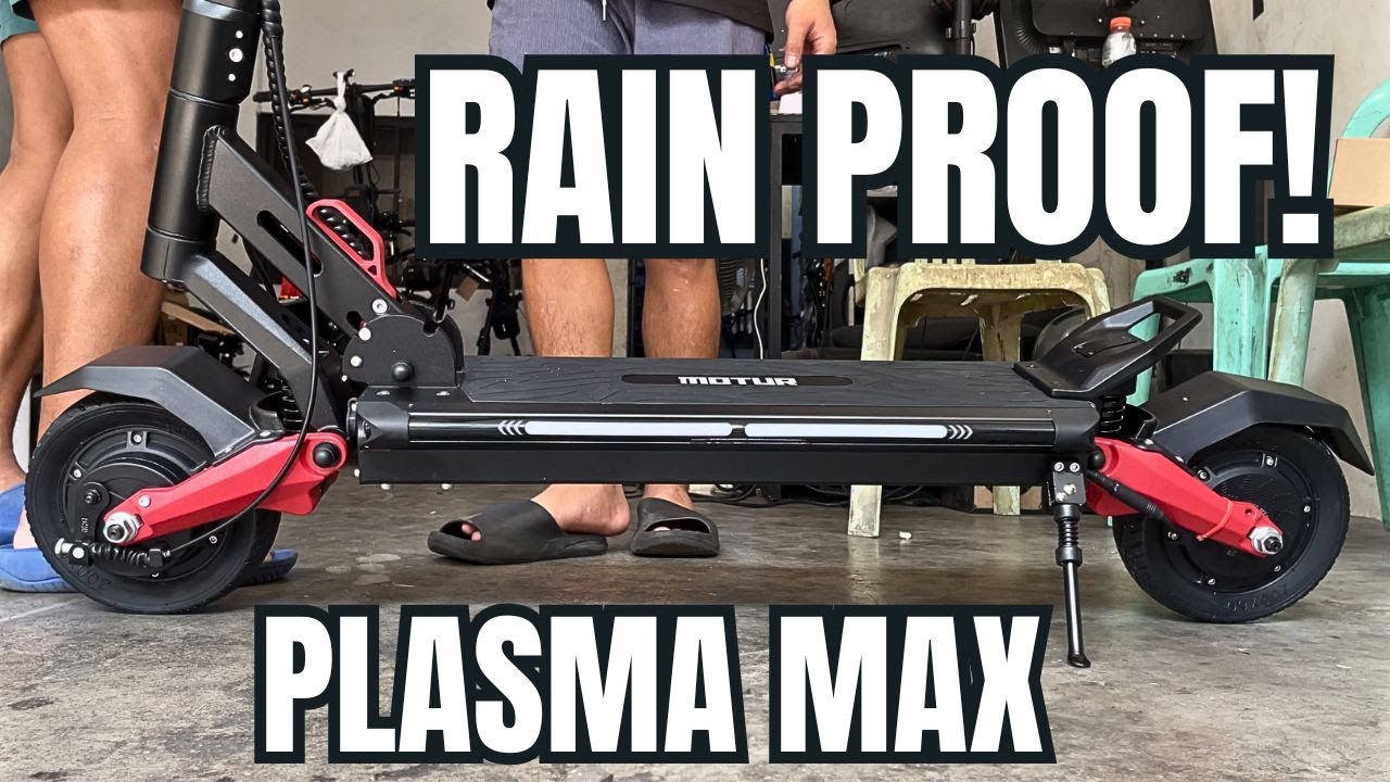 MOTUR PLASMA MAX RAINPROOF ELECTRIC SCOOTER | UNBOXING
