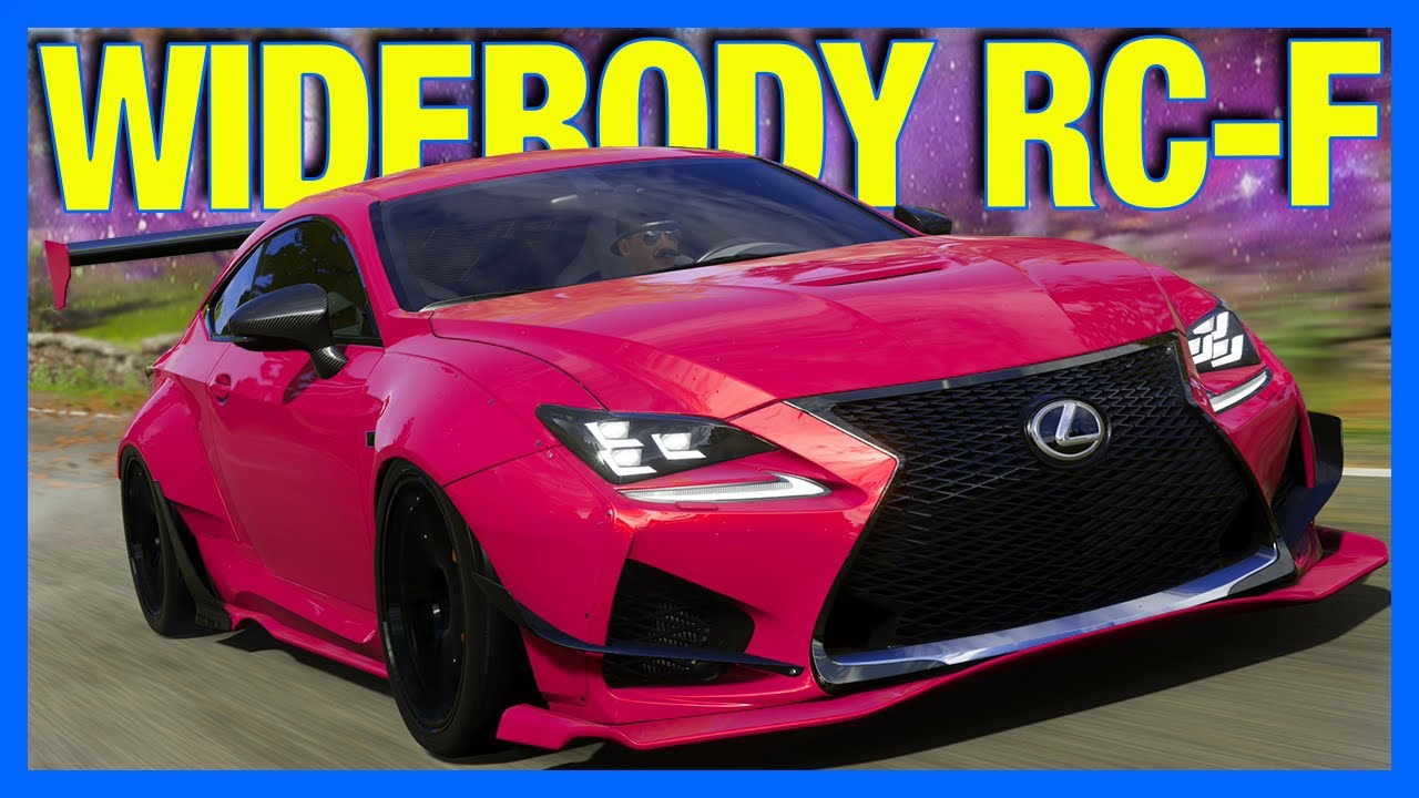 Forza Horizon 4: НОВЫЙ широкофюзеляжный Lexus RC-F!! (FH4 Lexus RC-F)