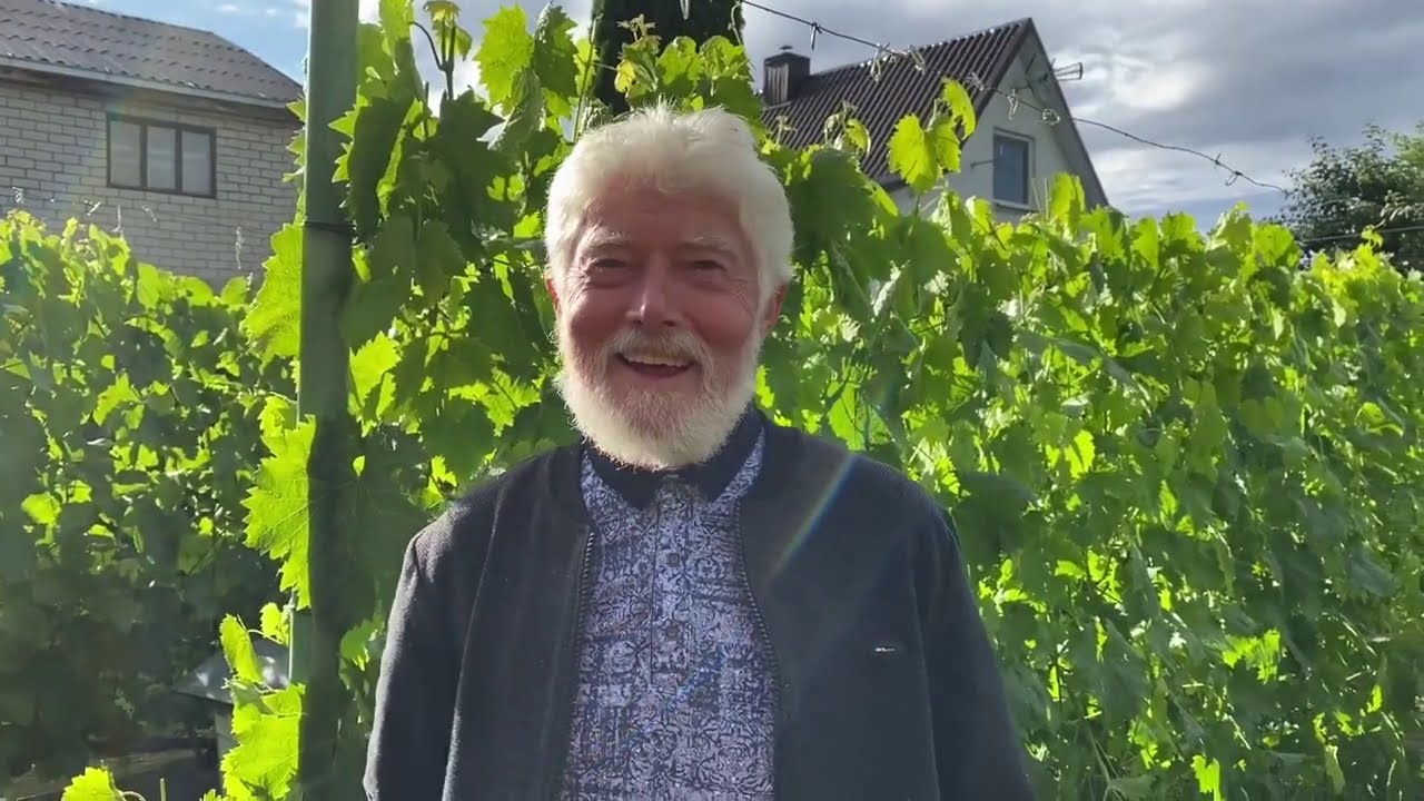 Justinas Slankauskas parduoda 4а. vynuogyną 35 metų amžiaus.  Kalbina Ramūnas Pilvelis