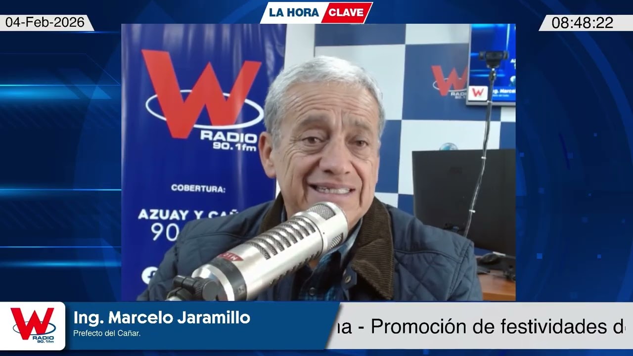 Marcelo Jaramillo, Prefecto del Cañar - Presenta la agenda de Carnaval en la provincia del Cañar