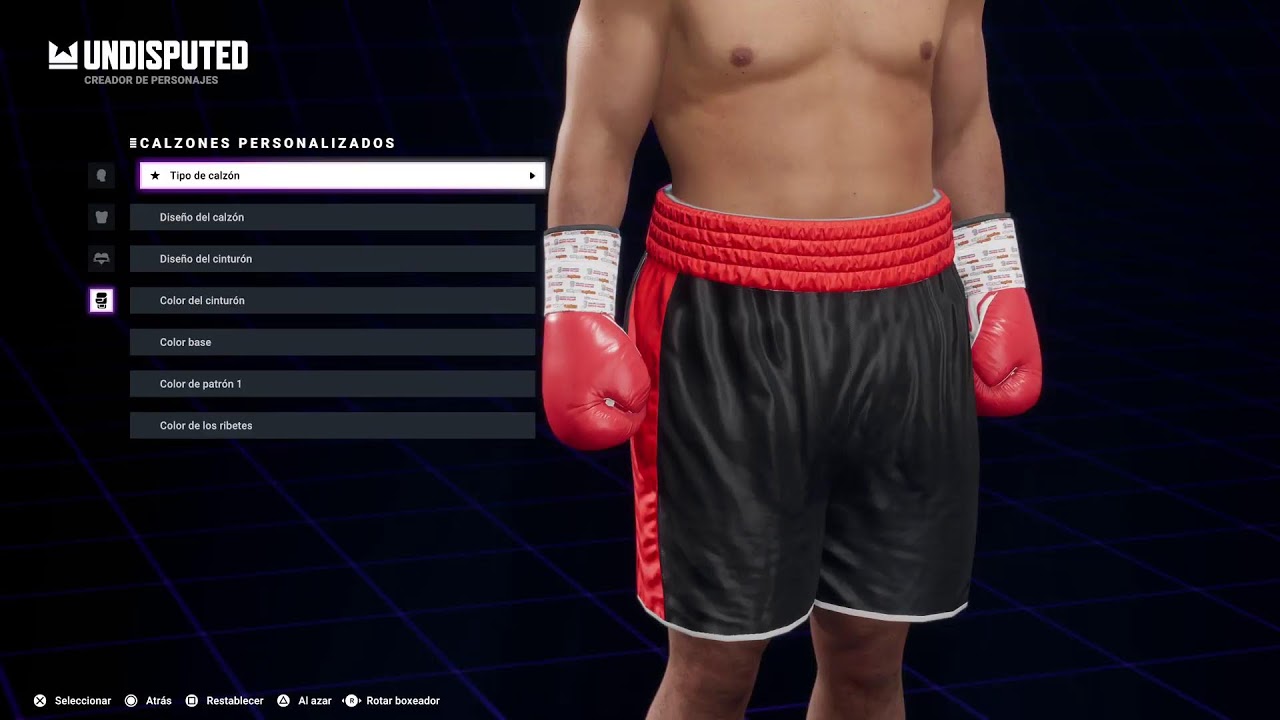 Jugando por primera vez a undisputed ps5