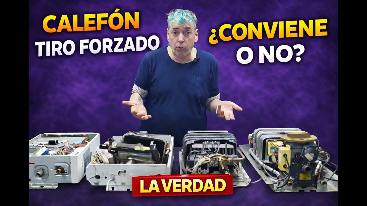 Calefón tiro forzado: lo bueno, lo malo y los problemas que nadie te cuenta