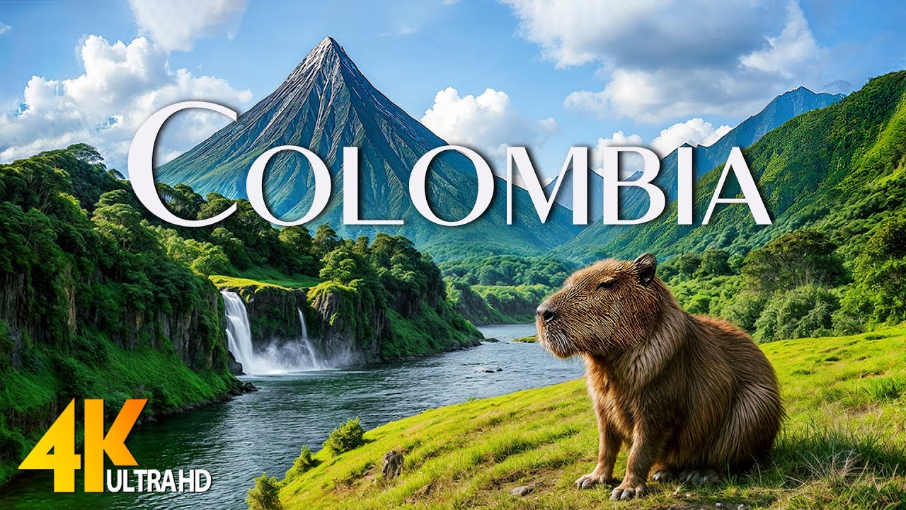 Colombia 4K | Untouched Beauty & Epic Landscapes with Inspiring Cinematic Music