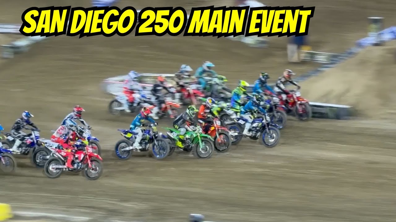San Diego Supercross 250 Main Event | New Winner!