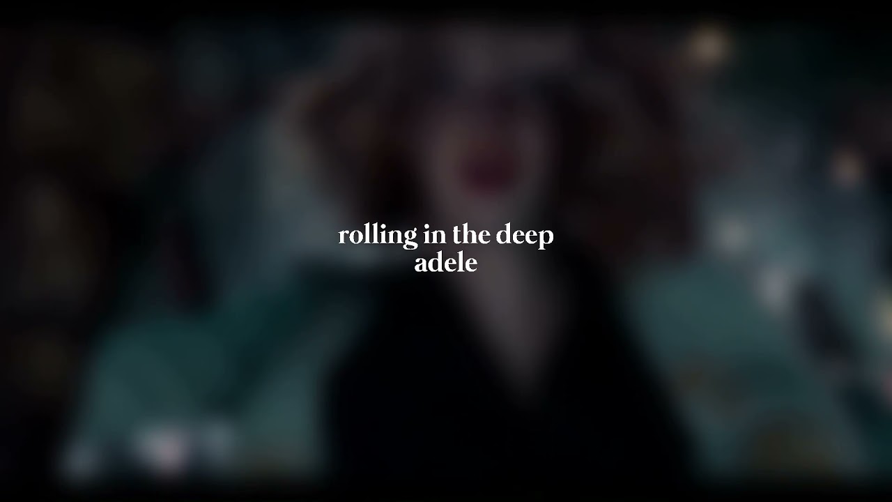 rolling in the deep (edit audio)