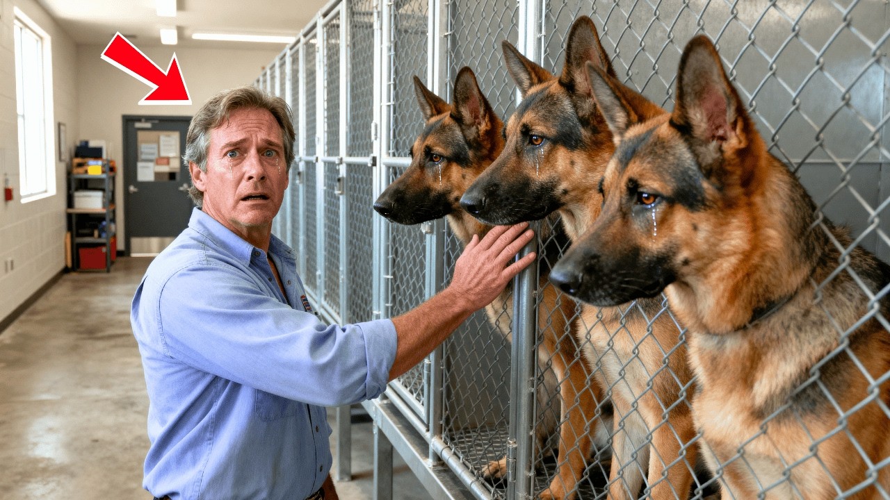 “I Will Take All These Retired K9 Dogs,” A Navy SEAL Said — No One Expected What Happened Next!
