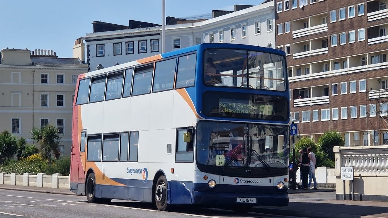 Onboard Stagecoach Bus 18162 - Dennis Trident Alexander ALX400 - Route 100 - (XIL 1575)