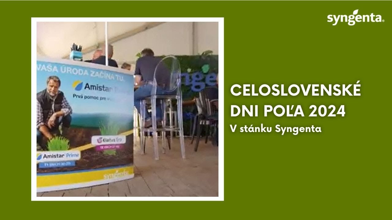 Celoslovenské dni poľa 2024 so Syngentou | Syngenta Slovensko