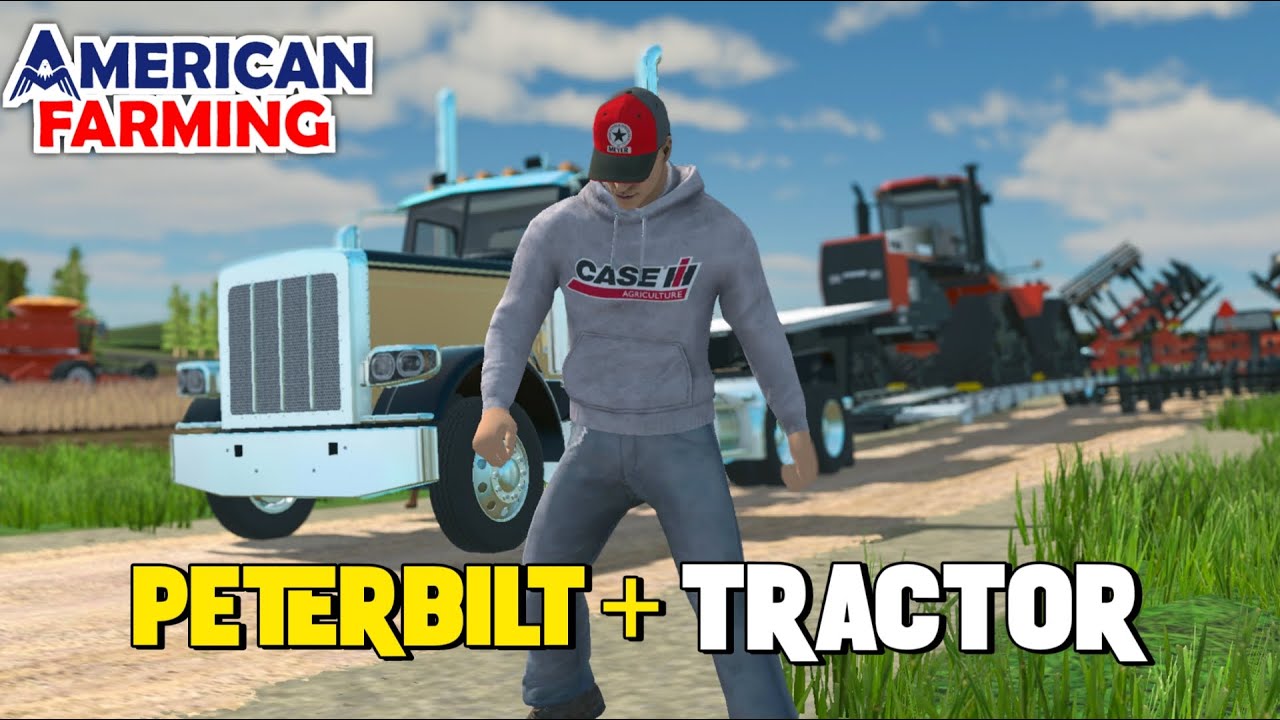 PETERBILT 379 CON CARGA PESADA + NUEVA MAQUINARIA | American Farming