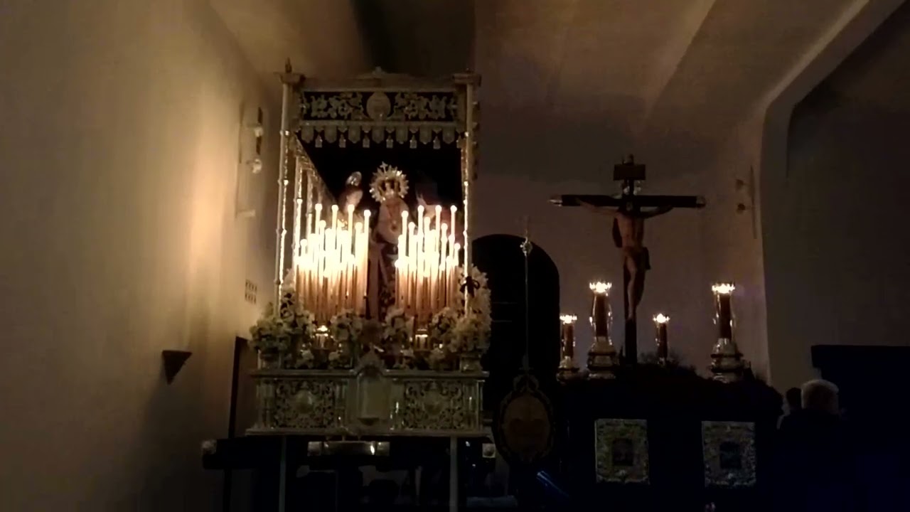 Vigilia y Rezo del Rosario. Cofradía del Calvario de Doña Mencía