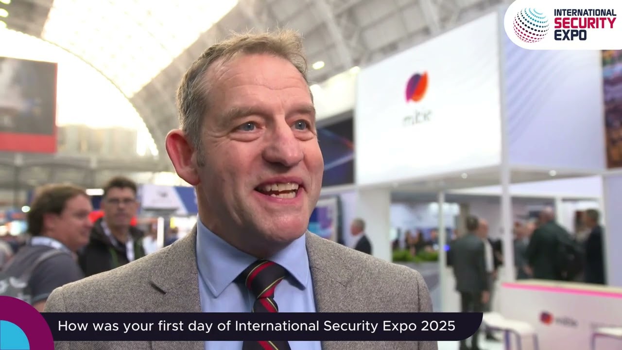 ISE 2025 Testimonials, Mitie, Barrie Millett