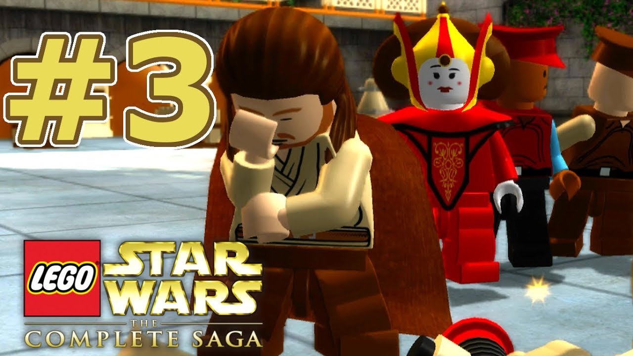 LEGO Star Wars: Полное прохождение саги — Глава 3: Побег с Набу!