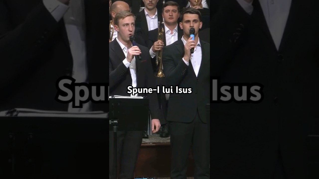 Spune-I lui Isus-Fanfara Gloria Bujac | Turneu America 2025 #cantaricrestine #fanfara