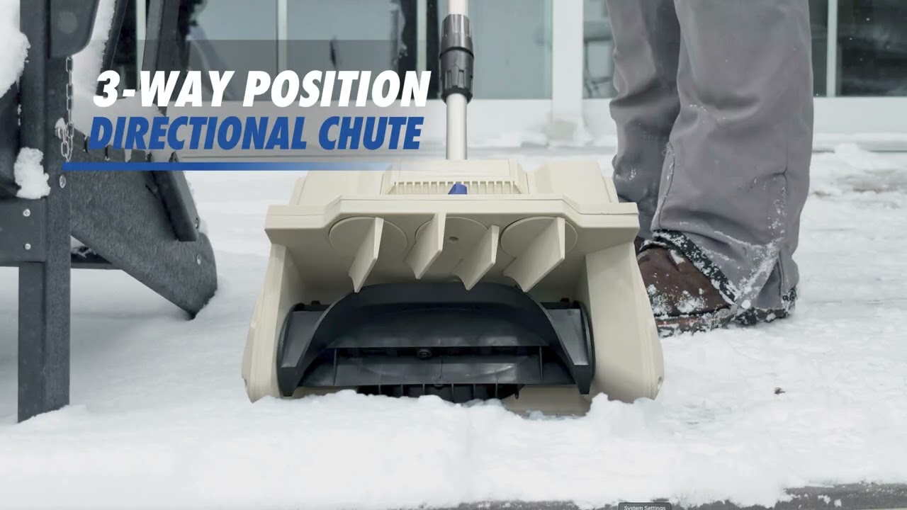 Snow Joe X20-SNOW-5A 20-Volt Cordless Snow Shovel Kit W/ 5.0-Ah Battery + Charger