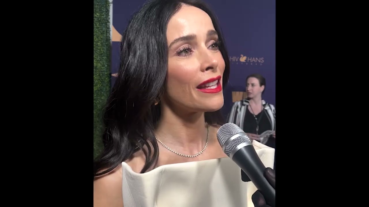 Abigail Spencer ('Extended Family') on 2024 Women in Film Oscar Party red carpet