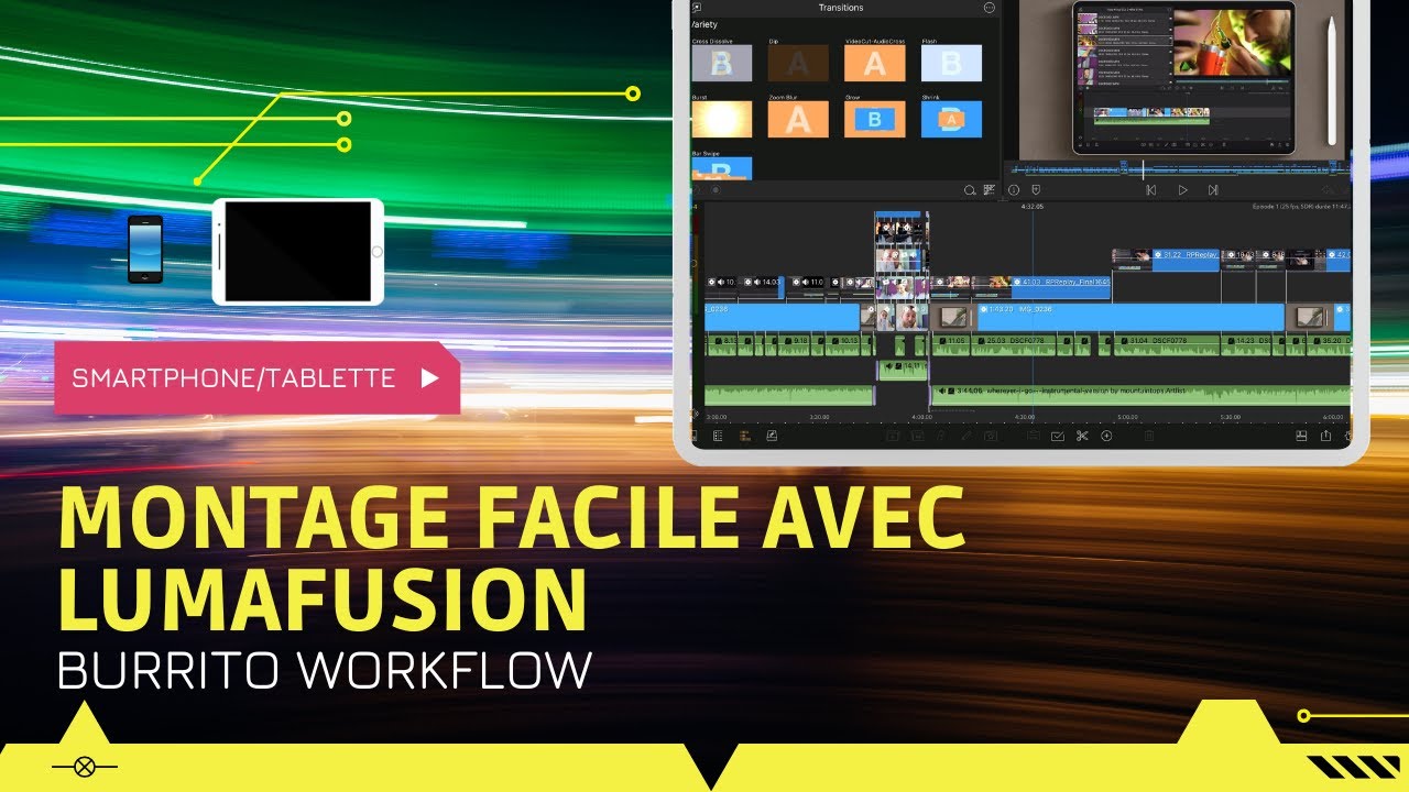 LumaFusion - Les BASES pour MONTER ses VID&Eacute;OS comme un PRO sur SMARTPHONE et TABLETTE