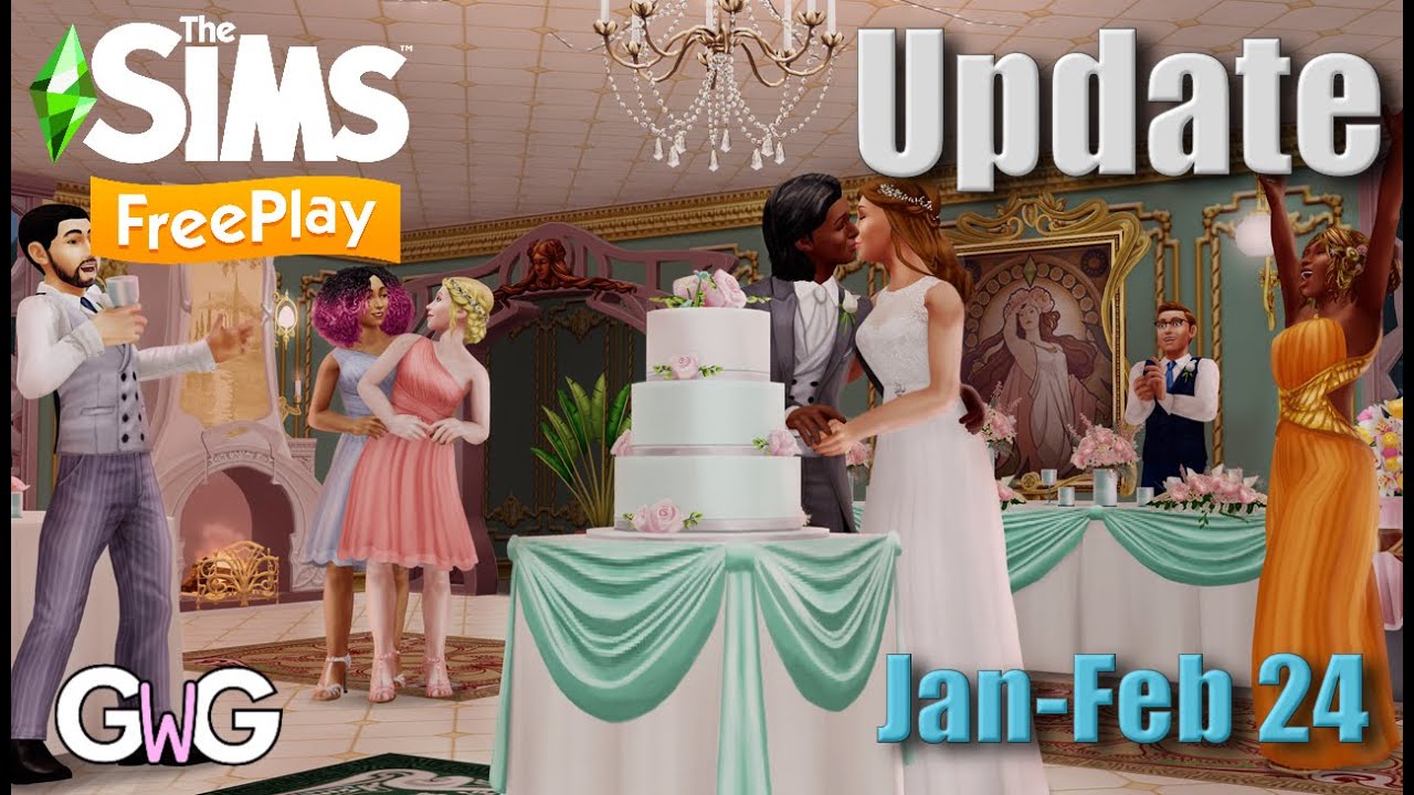 The Sims Freeplay-  Art Nouveau Update Info & Dates