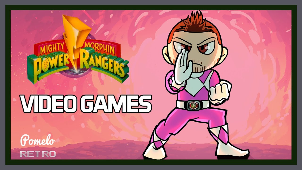Mighty Morphin' Power Rangers Video Games | Pomelo Retro