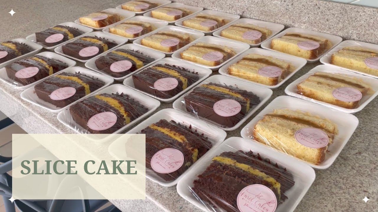 SLICE CAKE- A SENSAÇÃO DA CONFEITARIA! Como eu faço as minhas? Venha conferir no vídeo!