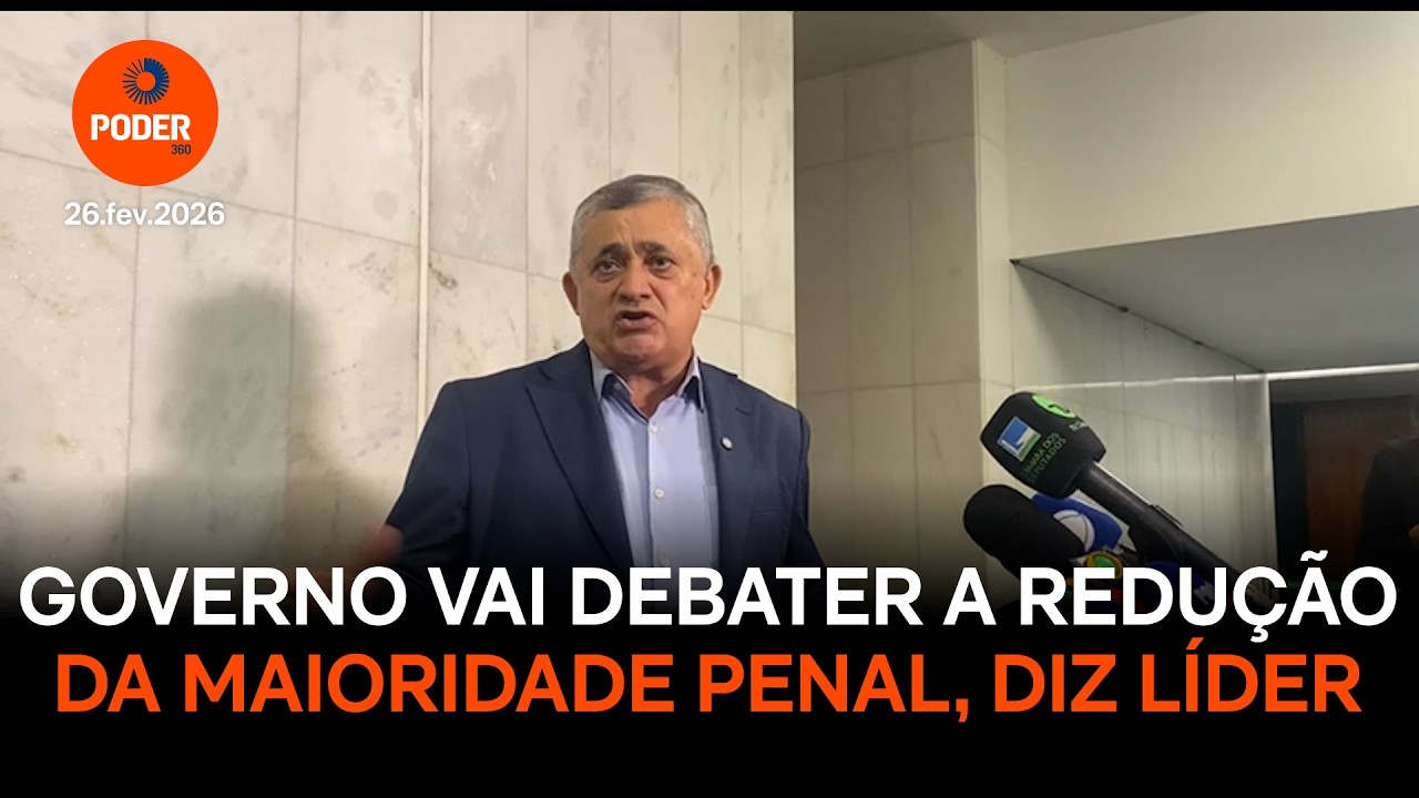 Governo vai debater a redução da maioridade penal, diz líder