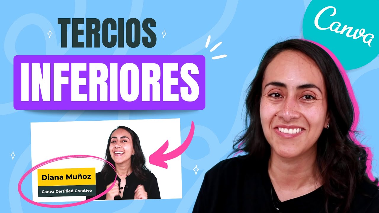 Cómo hacer un tercio inferior animado para tus videos - Tutorial de Canva fácil y gratis