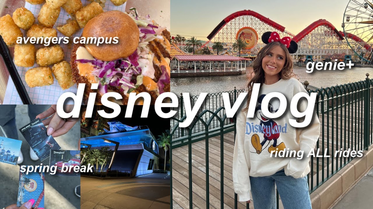 DISNEY CALIFORNIA ADVENTURE VLOG 2022 | avengers campus, trying the new genie+, & more!
