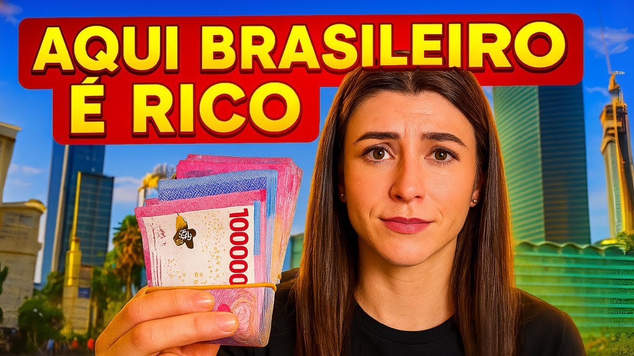 5 PAÍSES ONDE O BRASILEIRO É RICO GANHANDO EM REAL