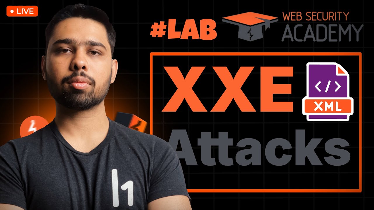 [LIVE] XML External Entity (XXE) Injection - PortSwigger Labs