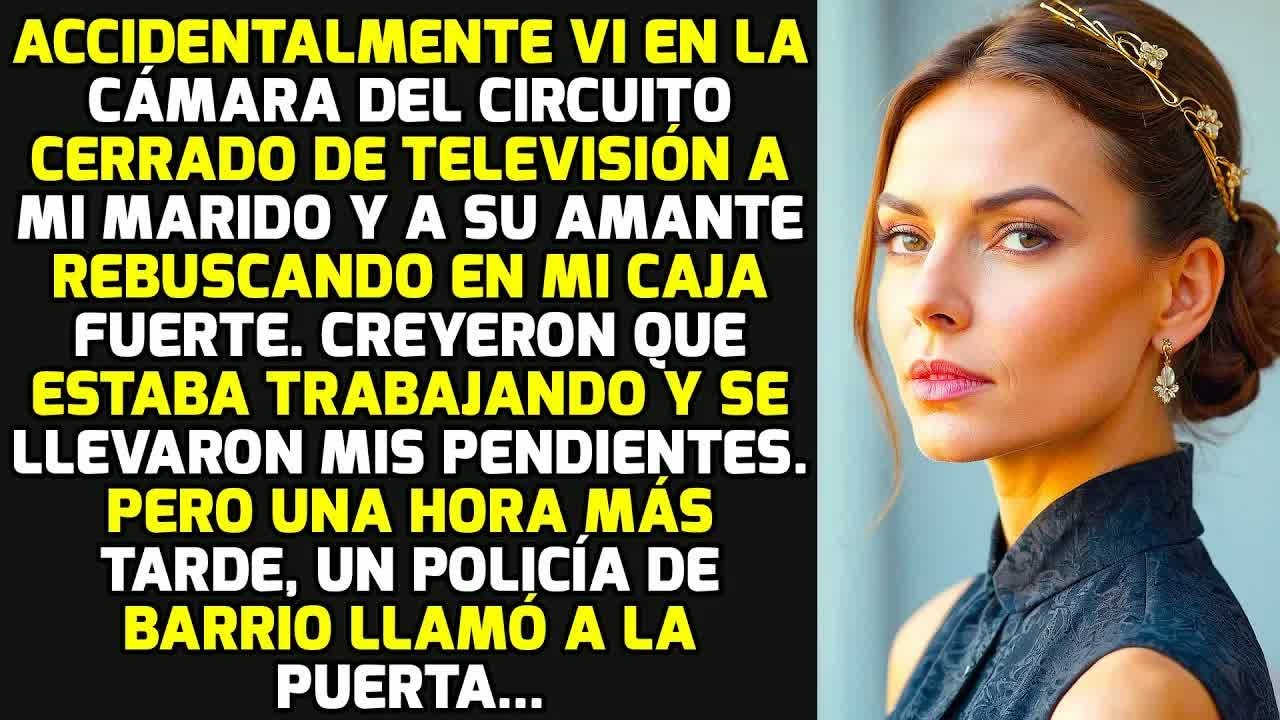 Mi Marido Y Su Amante Sacaron En Secreto Joyas De Mi Caja Fuerte, Pero Me Enteré Y... HISTORIAS VIDA