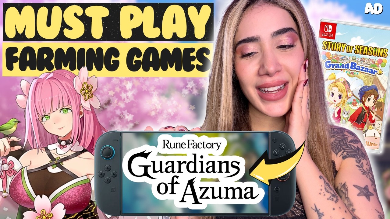 12 Farming Games You NEED To Try on Nintendo Switch