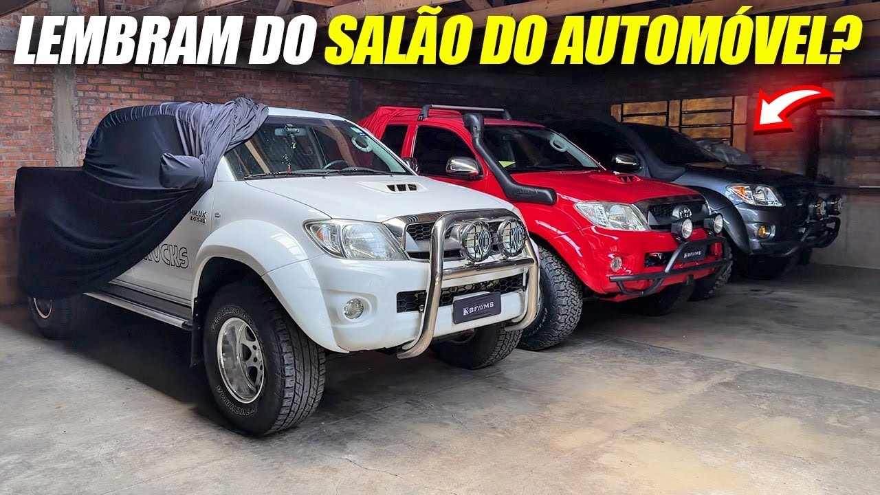 UMA COLEÇÃO SECRETA COM 3 HILUX ARCTIC TRUCKS NO RIO GRANDE DO SUL!