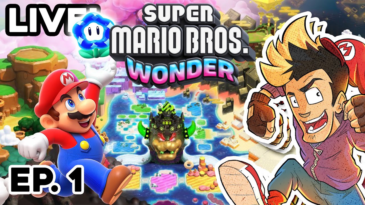 SUPER MARIO BROS. WONDER w/ZeroDx - Ep. 1 - M1 Piana Tubirocciosi