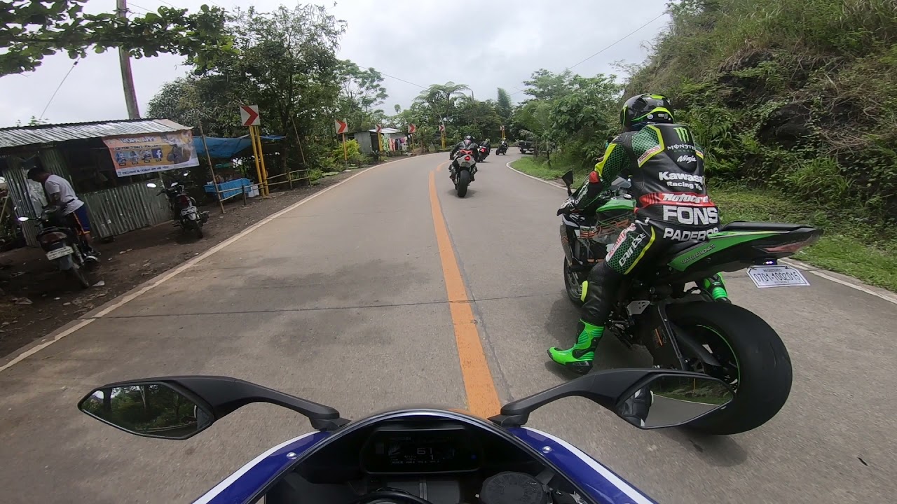Team Shuriken Cebu weekend ride | Yamaha R1