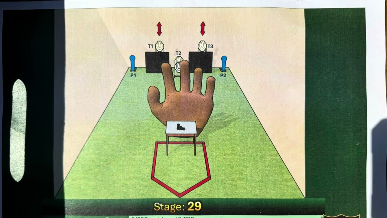 IPSC Golden City World Shoot 16 Stages Production Handgun Practice 30Aug25’ B
