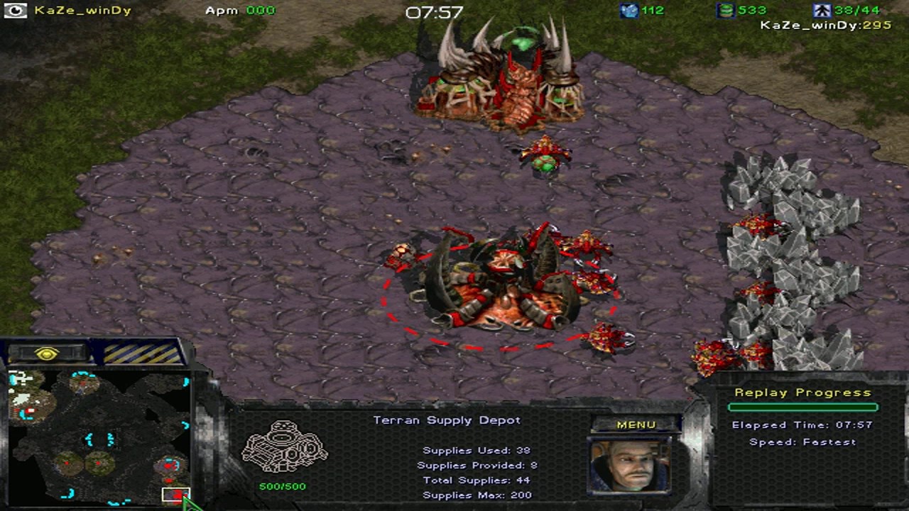 KaZe_winDy  vs  CheeseKing [iCCup] G 1