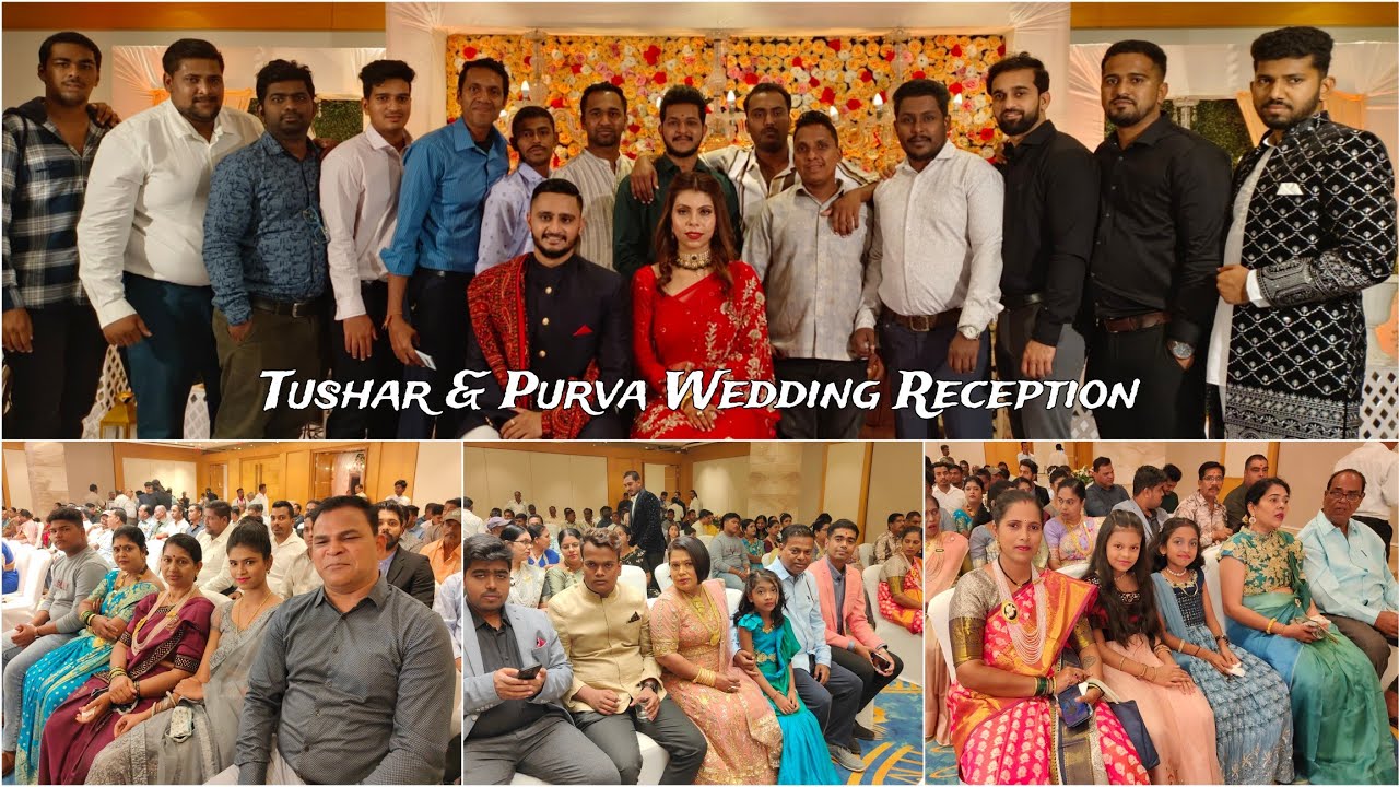 Tushar & Purva Wedding Reception at Hilton Garden Inn Pune Hinjawadi #uran #mumbai #marriage #feast