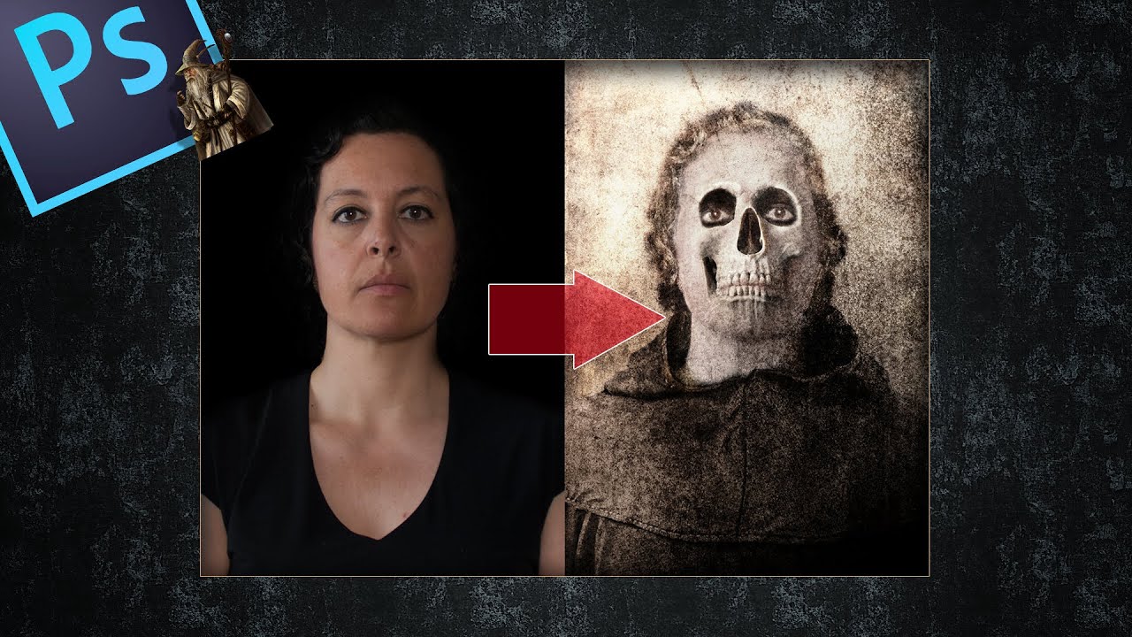 Tutorial: Montaje de retrato Dark en Photoshop