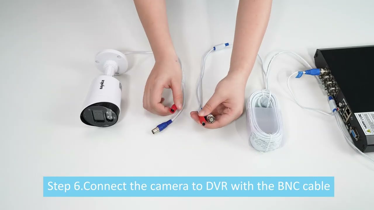 How to Set up & Install SANNCE DVR DN81BR / DN41CR / DN61BR