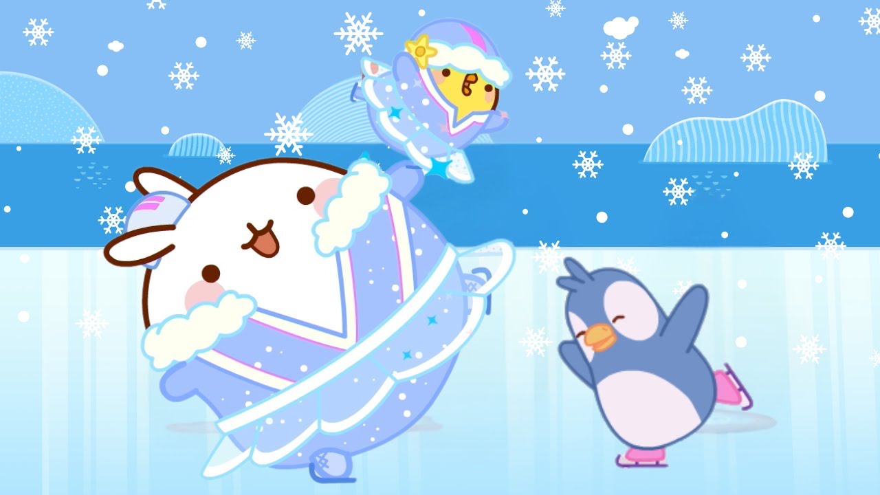 Molang and Piu Piu : The Ice Skating Stars ⛸️🌟