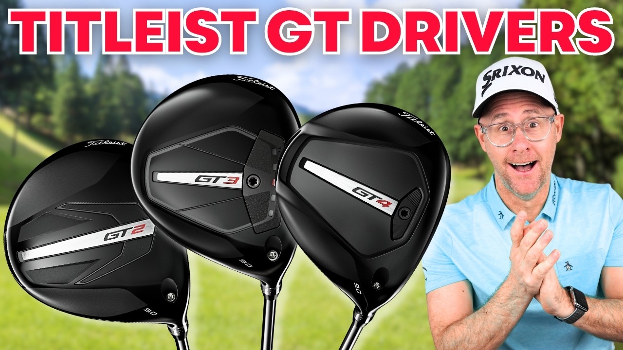Новые драйверы Titleist GT2, GT3 и GT4! Какой из них подойдёт именно вам?